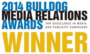 2014 Bulldog Media Relations Awards Winner
