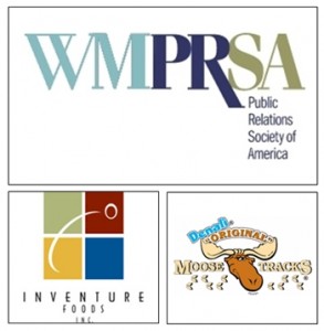 WMPRSA PRoof Awards for Moose Tracks 10k Scoops and Inventure SNAK Campaigns